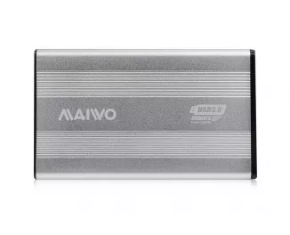 Зовнішня кишеня Maiwo K2501A-U3S Silver (SATA 2.5