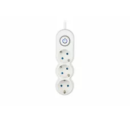 Сетевой фильтр 2Е Plus 3XSchuko с выключателем 3.0м на 3 розетки (2E-U03VES3M)