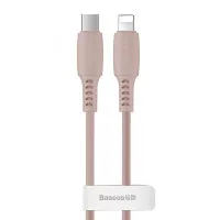 Кабель Lightning > USB Type-C  Baseus Colorful 18W 1.2m Pink