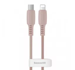 Кабель Lightning > USB Type-C  Baseus Colorful 18W 1.2m Pink