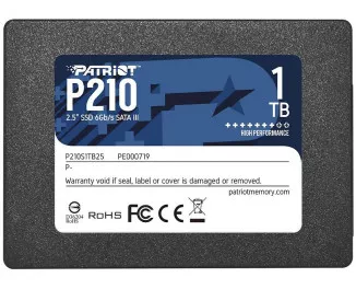 SSD накопичувач 1 TB Patriot P210 (P210S1TB25)