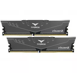Оперативная память DDR4 16 Gb (3600 MHz) (Kit 8 Gb x 2) Team T-Force Vulcan Z Grey (TLZGD416G3600HC18JDC01)