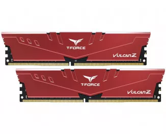 Оперативная память DDR4 32 Gb (3600 MHz) (Kit 16 Gb x 2) Team Vulcan Z Red (TLZRD432G3600HC18JDC01)