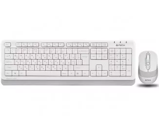 Клавіатура та миша бездротова A4Tech FG1010 White USB