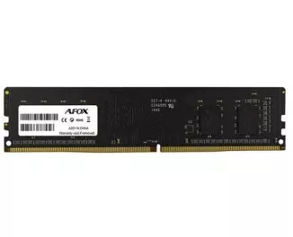 Оперативна пам'ять DDR4 8 Gb (2666 MHz) Afox (AFLD48FH1P)