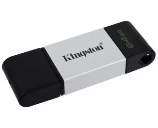 Флешка USB Type-C 64Gb Kingston DataTraveler 80 (DT80/64GB)