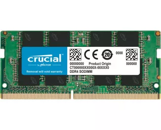 Пам'ять для ноутбука SO-DIMM DDR4 16 Gb (3200 MHz) Crucial (CT16G4SFRA32A)