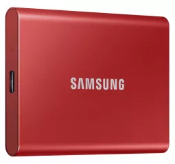 Зовнішній SSD-накопичувач 1 TB Samsung T7 Red (MU-PC1T0R/WW)