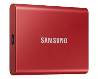 Внешний SSD накопитель 1 TB Samsung T7 Red (MU-PC1T0R/WW)
