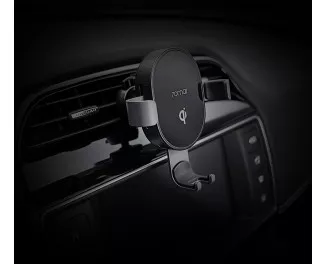 Автотримач із бездротовою зарядкою Xiaomi 70mai Wireless Charger Car Mount (Midrive PB01) Black