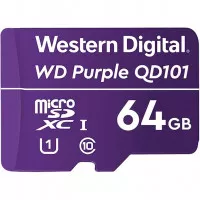 Карта памяти microSD 64Gb WD Class 10 UHS-I (WDD064G1P0C)