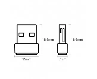 Wi-Fi адаптер TP-Link Archer T600U Nano AC600 USB2.0