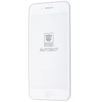 Защитное стекло для Apple iPhone SE 2020 / 8 / 7  PRIME AUTOBOT White