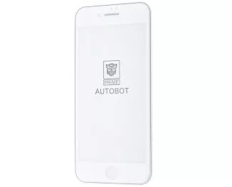 Защитное стекло для Apple iPhone SE 2020 / 8 / 7  PRIME AUTOBOT White