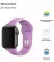 Силіконовий ремінець для Apple Watch 38/40 mm Sport Band 3pcs Lavander Purple