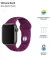 Силіконовий ремінець для Apple Watch 42/44 mm Sport Band 3pcs Purple