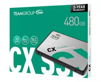 SSD накопитель 480Gb Team CX1 (T253X5480G0C101)