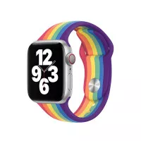 Силиконовый ремешок для Apple Watch 42/44/45 mm Apple Sport Band Pride Edition (MY1Y2ZM/A)