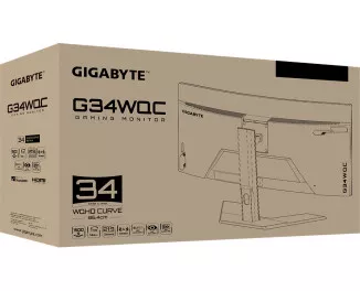 Монітор Gigabyte G34WQC Gaming