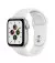 Смарт-годинник Apple Watch SE GPS 44mm Silver Aluminum Case with White Sport Band (MYDQ2)
