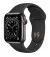 Смарт-часы Apple Watch Series 6 GPS + Cellular 40mm Graphite Stainless Steel Case with Black Sport Band (M02Y3 | M06X3)