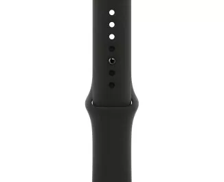 Смарт-часы Apple Watch Series 6 GPS + Cellular 40mm Graphite Stainless Steel Case with Black Sport Band (M02Y3 | M06X3)
