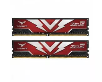Оперативная память DDR4 16 Gb (3200 MHz) (Kit 8 Gb x 2) Team T-Force Zeus Red (TTZD416G3200HC20DC01)