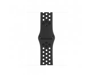 Силіконовий ремінець для Apple Watch 38/40/41 mm Apple Nike Sport Band Anthracite/Black (MX8C2)