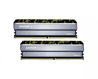 Оперативная память DDR4 16 Gb (3200 MHz) (Kit 8 Gb x 2) G.SKILL SniperX Urban Camo (F4-3200C16D-16GSXKB)