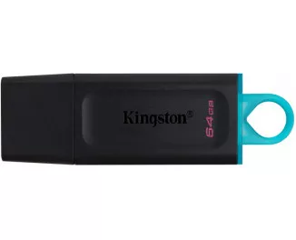 Флешка USB 3.2 64Gb Kingston DataTraveler Exodia Black/Teal (DTX/64GB)