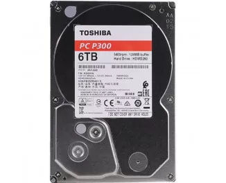 Жорсткий диск 6 TB Toshiba P300 (HDWD260UZSVA)