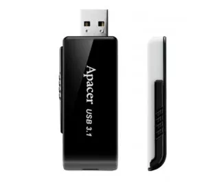 Флешка USB 3.1 128Gb Apacer AH350 Black (AP128GAH350B-1)
