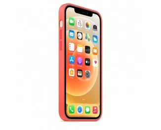 Чехол для Apple iPhone 12 / 12 Pro  Apple Silicone Case with MagSafe Pink Citrus (MHL03)