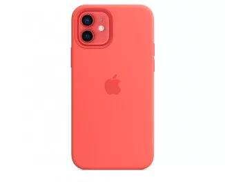 Чехол для Apple iPhone 12 / 12 Pro  Apple Silicone Case with MagSafe Pink Citrus (MHL03)
