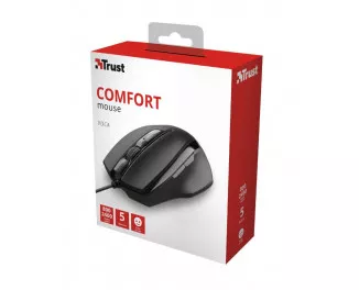 Миша Trust Voca Comfort Black (23650)