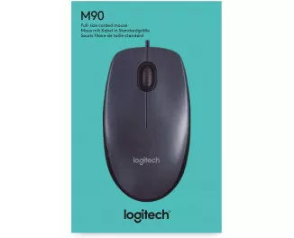 Мышь Logitech M90 Dark (910-001793)