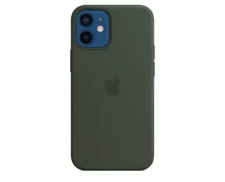 Чохол для Apple iPhone 12 mini Apple Silicone Case with MagSafe Cyprus Green (MHKR3)