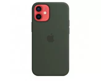 Чохол для Apple iPhone 12 mini Apple Silicone Case with MagSafe Cyprus Green (MHKR3)