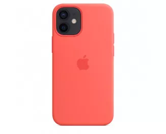 Чехол для Apple iPhone 12 mini  Apple Silicone Case with MagSafe Pink Citrus (MHKP3)
