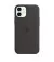 Чохол для Apple iPhone 12 mini Apple Silicone Case with MagSafe Black (MHKX3)