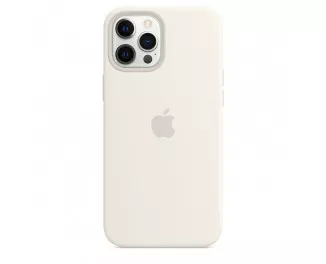 Чехол для Apple iPhone 12 Pro Max  Apple Silicone Case with MagSafe White (MHLE3)