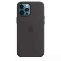 Чехол для Apple iPhone 12 Pro Max  Apple Silicone Case with MagSafe Black (MHLG3)