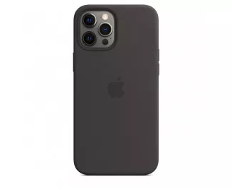 Чехол для Apple iPhone 12 Pro Max  Apple Silicone Case with MagSafe Black (MHLG3)