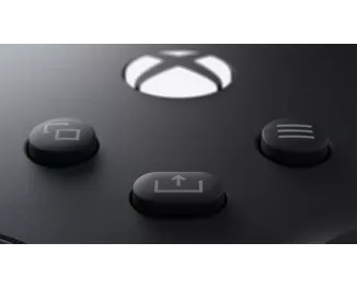 Геймпад бездротовий Microsoft Xbox Series X | S Wireless Controller Carbon Black (XOA-0005, QAT-00001, QAT-00002)