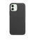Чехол для Apple iPhone 12 / 12 Pro  Apple Leather Case with MagSafe Black (MHKG3)