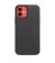 Чехол для Apple iPhone 12 / 12 Pro  Apple Leather Case with MagSafe Black (MHKG3)