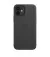 Чехол для Apple iPhone 12 / 12 Pro  Apple Leather Case with MagSafe Black (MHKG3)