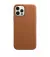 Чехол для Apple iPhone 12 Pro Max  Apple Leather Case with MagSafe Saddle Brown (MHKL3)
