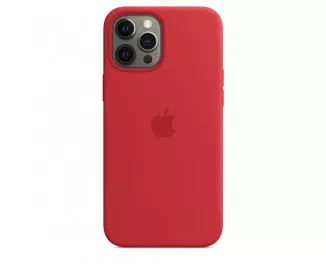 Чохол для Apple iPhone 12 Pro Max Apple Silicone Case with MagSafe (PRODUCT)RED (MHLF3)