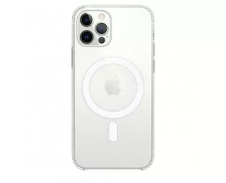 Чехол для Apple iPhone 12 / 12 Pro  Apple Silicone Case with MagSafe Clear Case (MHLM3)